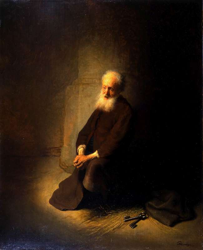 St. Peter in Prison (St. Peter Kneeling)